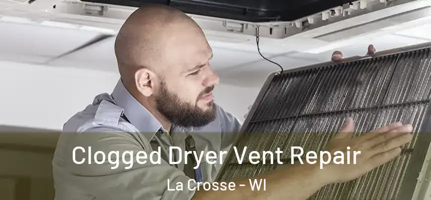  Clogged Dryer Vent Repair La Crosse - WI
